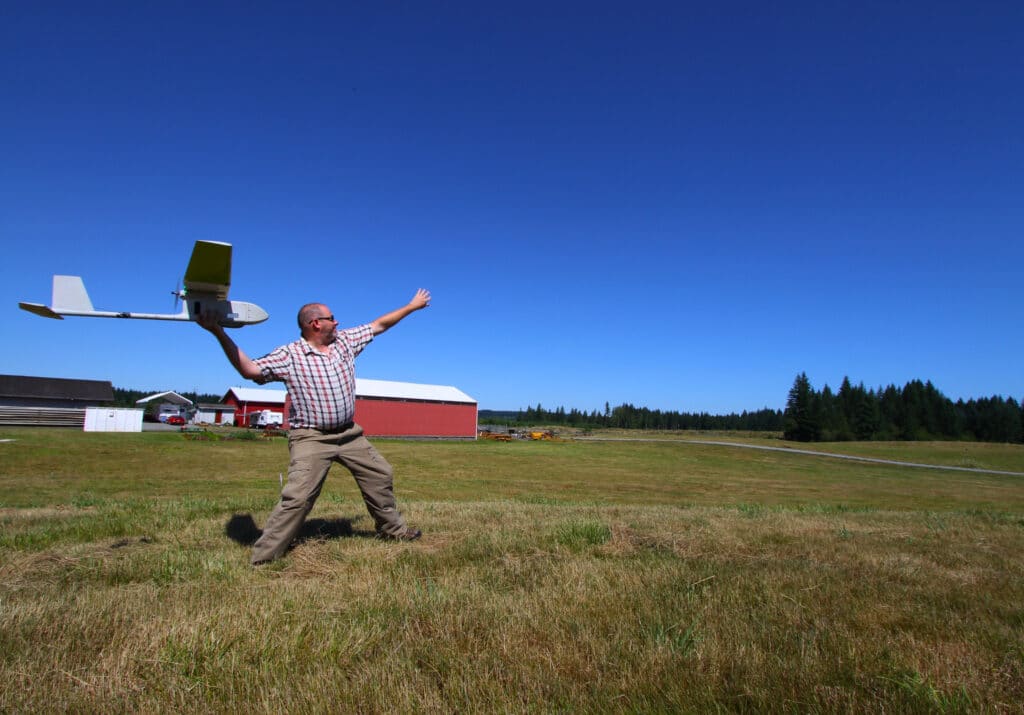 Drone fixed wing